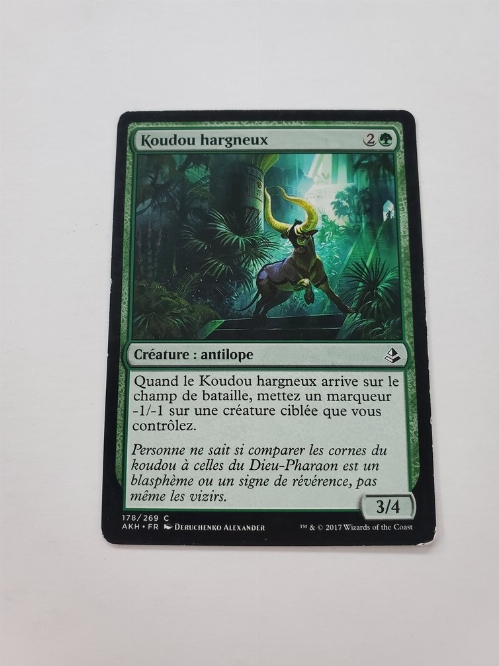 Ornery Kudu (Francaise)