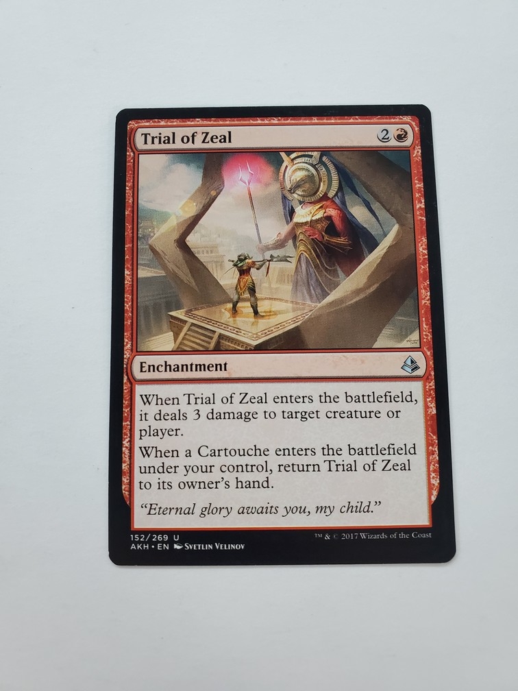 Trial of Zeal
