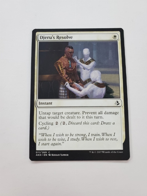 Djeru's Resolve