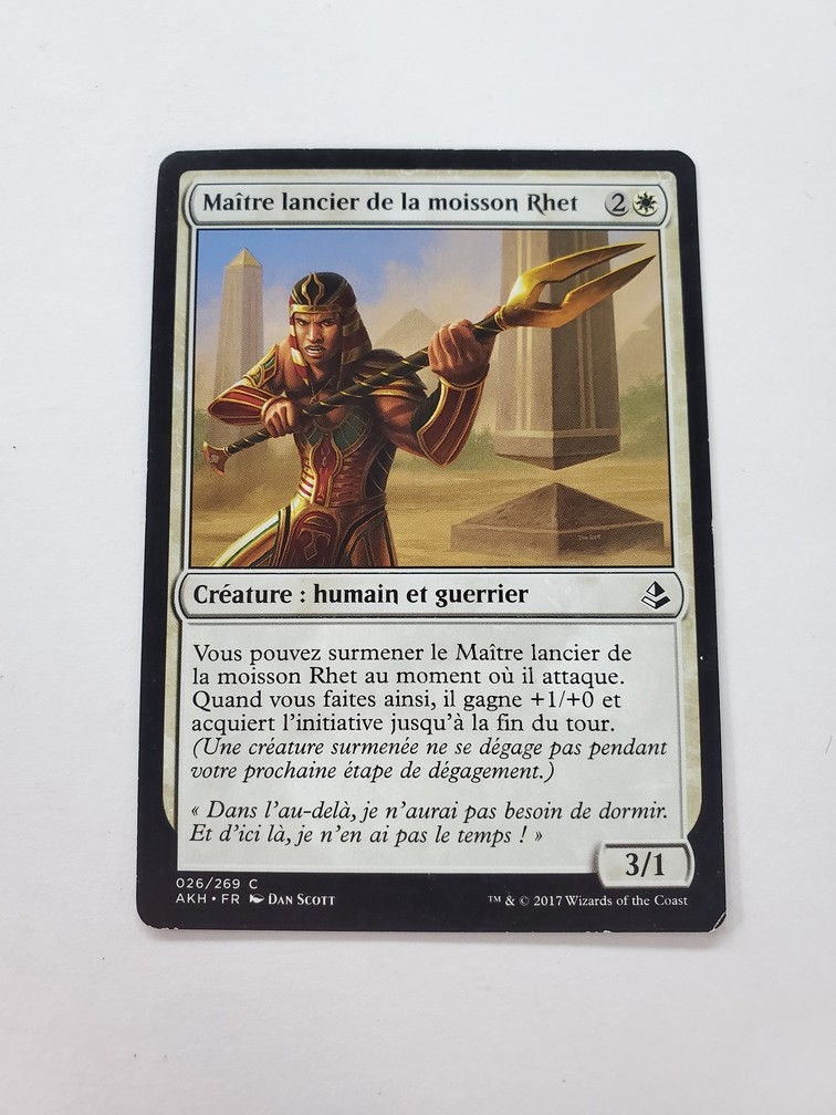 Rhet-Crop Spearmaster (Francaise)