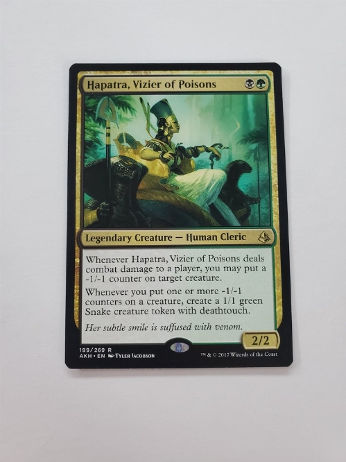 Hapatra, Vizier of Poisons