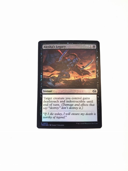 Alesha's Legacy (Foil)