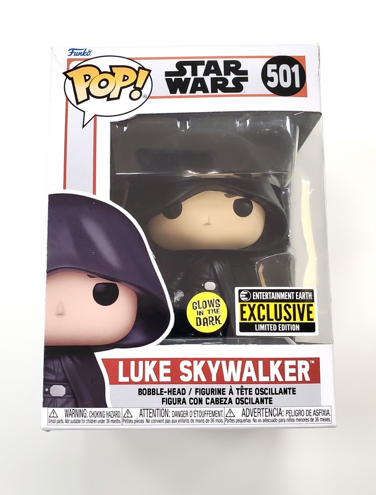 Luke Skywalker (Glows in the Dark) #501 (NEW)