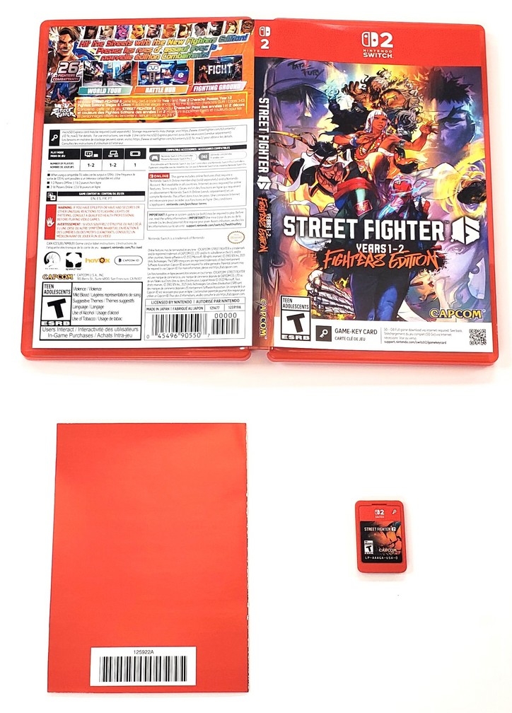 Street Fighter 6: Years 1-2 (Fighters Edition) (Game-Key Card) (CIB)
