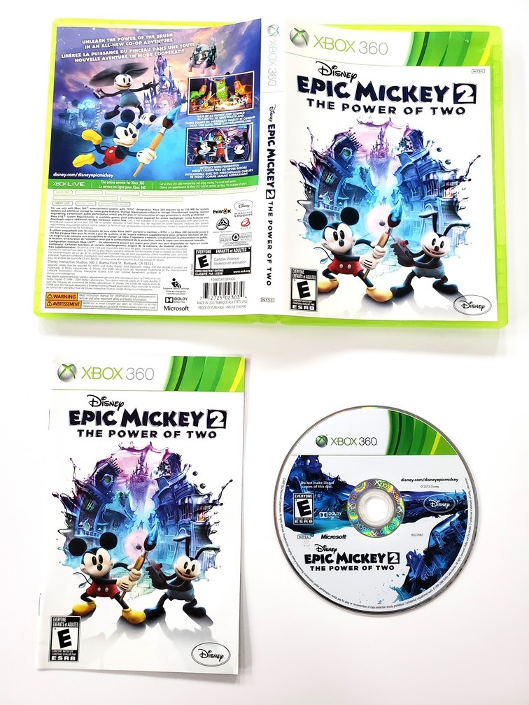 Epic Mickey 2: The Power of Two (CIB)