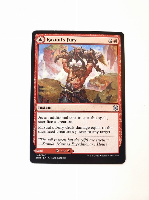 Kazuul's Fury // Kazuul's Cliffs