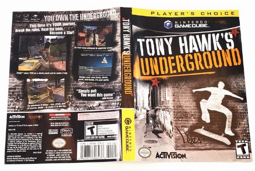 Tony Hawk's Underground (Player's Choice) (B)