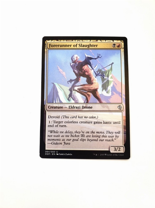 Forerunner of Slaughter