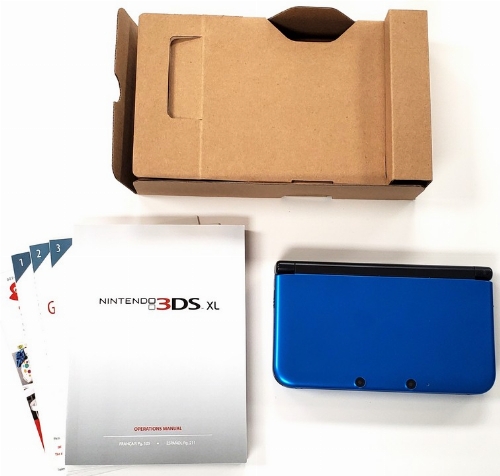 Nintendo 3DS XL Blue & Black (CIB)