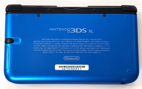 Nintendo 3DS XL Blue & Black (CIB)