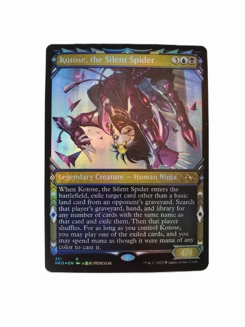 Kotose, the Silent Spider (Showcase) (Foil)