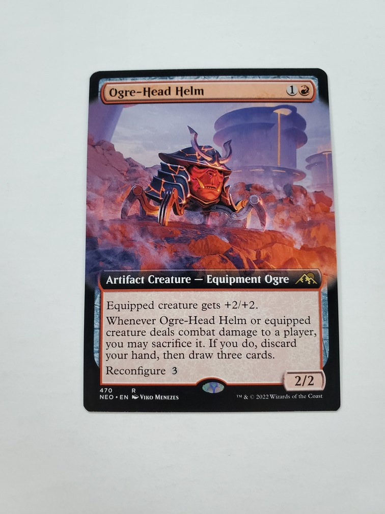 Ogre-Head Helm - Extended Art