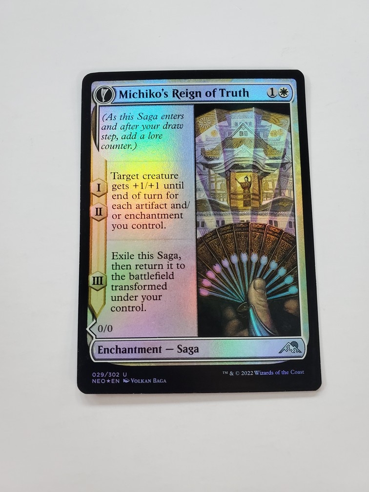 Michiko's Reign of Truth // Portrait of Michiko (Foil)