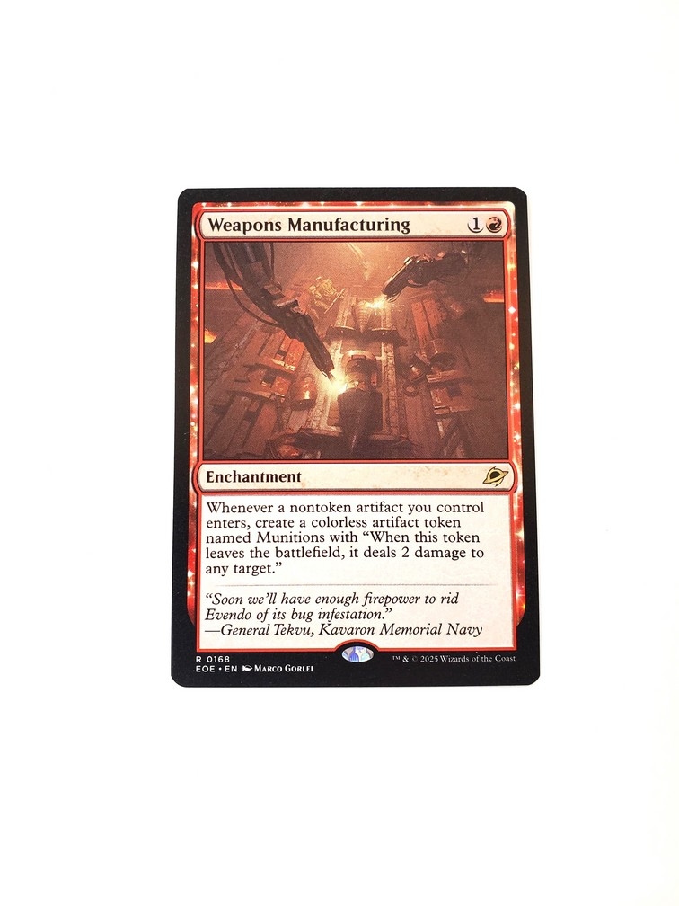 Weapons Manufacturing