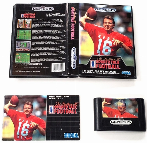 Sports Talk Football: Joe Montana II (CIB)