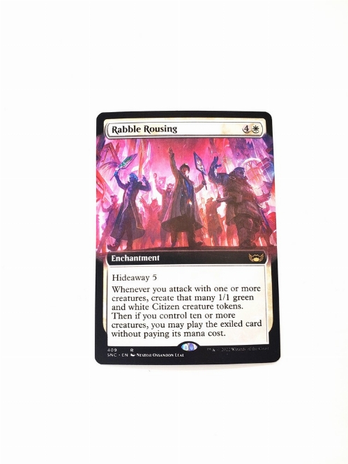 Rabble Rousing (Extended Art)
