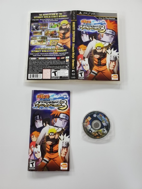 Naruto: Ultimate Ninja Heroes 3 (CIB)