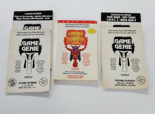 Game Genie NES Codebook + Promo Codes
