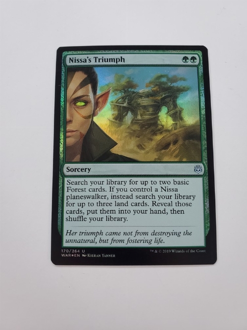 Nissa's Triumph (Foil)