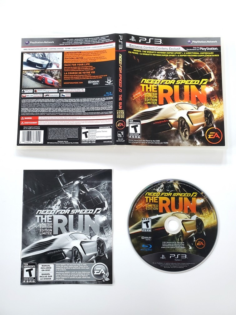 Need for Speed: The Run (Limited Edition) (CIB)
