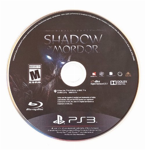 Middle Earth: Shadow of Mordor (C)