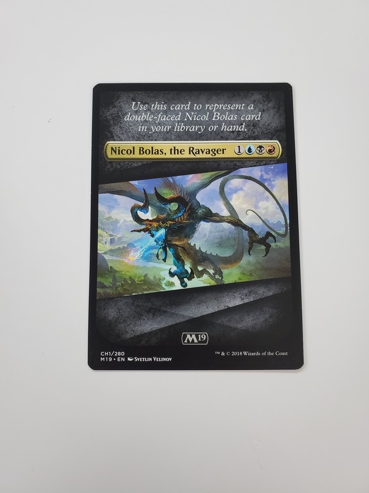 Nicol Bolas, the Ravager (Checklist Card)