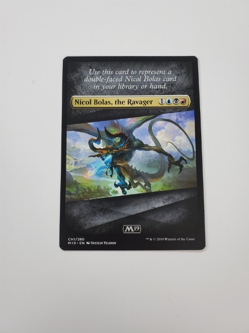 Nicol Bolas, the Ravager (Checklist Card)