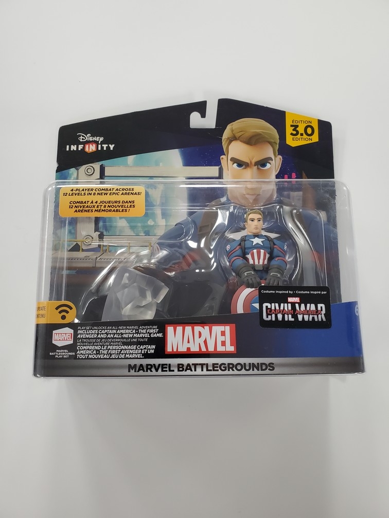 Captain America: Civil War & Marvel Battlegrounds Play Set (NEW)