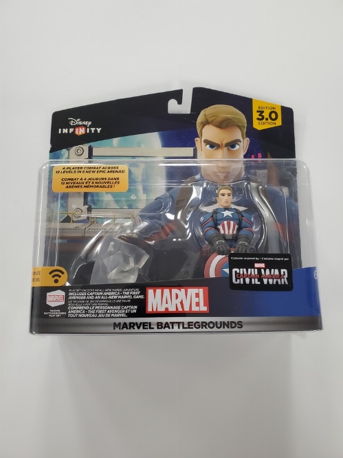 Captain America: Civil War & Marvel Battlegrounds Play Set (NEW)