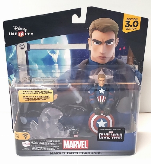 Captain America: Civil War & Marvel Battlegrounds Playset (NEW)
