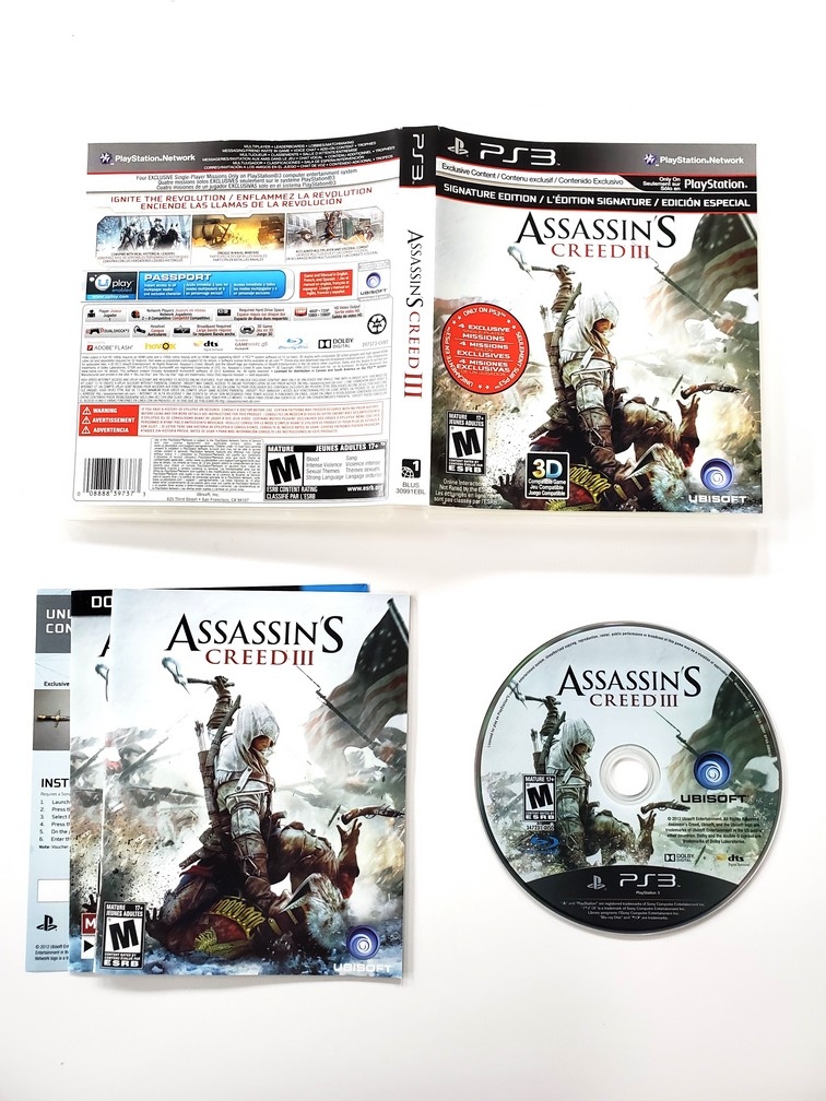 Assassin's Creed III (Signature Edition) (CIB)