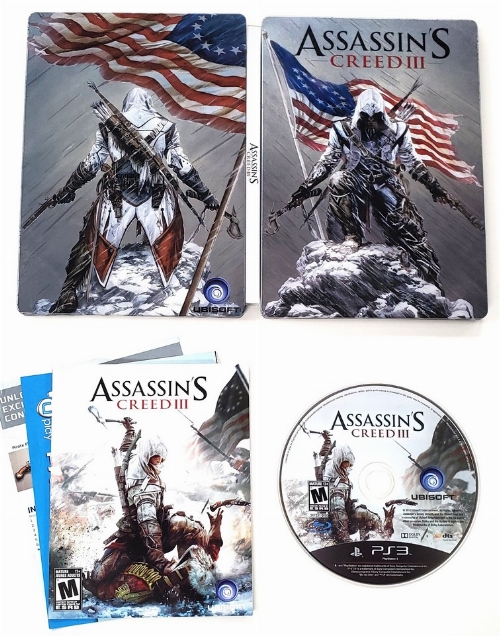 Assassin's Creed III (Steelbook Edition) (CIB)