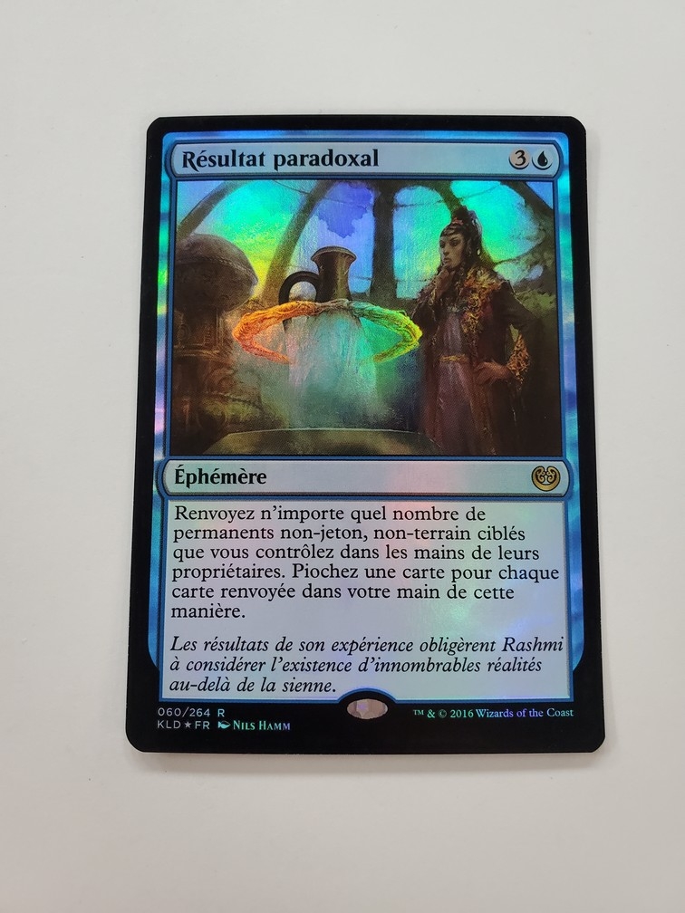 Paradoxical Outcome (Francais) (Foil)