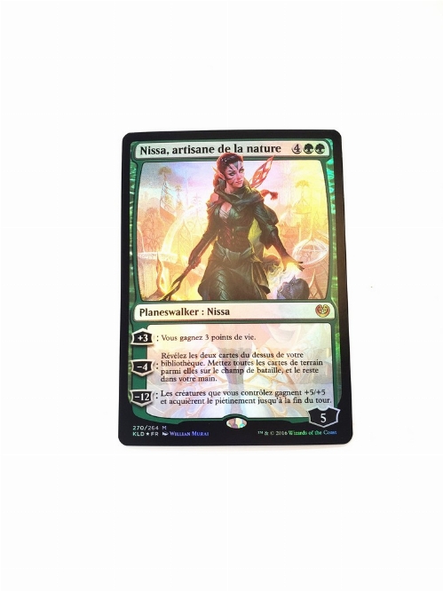 Nissa, Nature's Artisan (Foil) (Francaise)