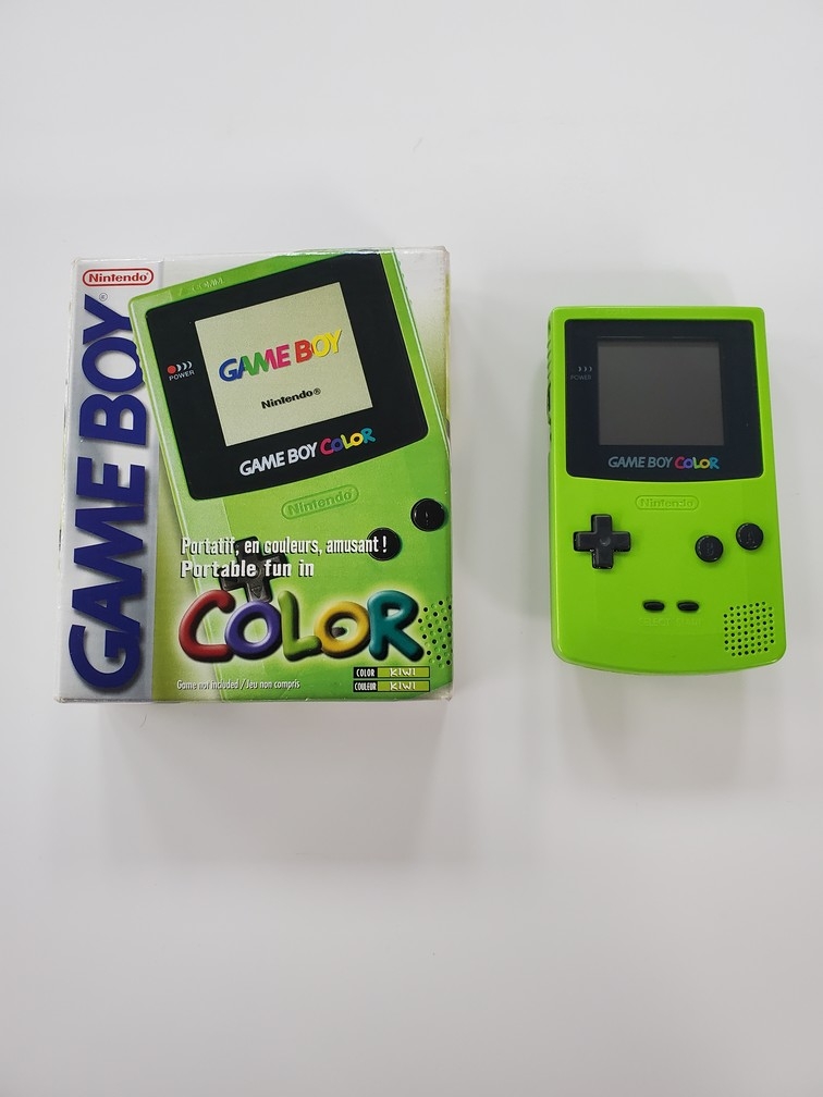 Game Boy Color Kiwi (Model CGB-001) (CB)