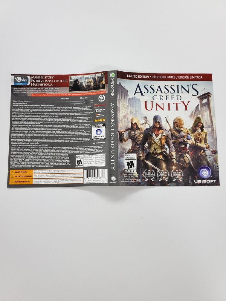 Assassin's Creed: Unity (Limited Edition) (B)