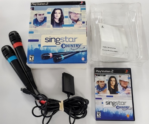 SingStar: Country (Microphone Bundle) (CIB)