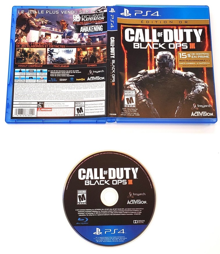 Call of Duty: Black Ops III [Gold Edition] (CIB)