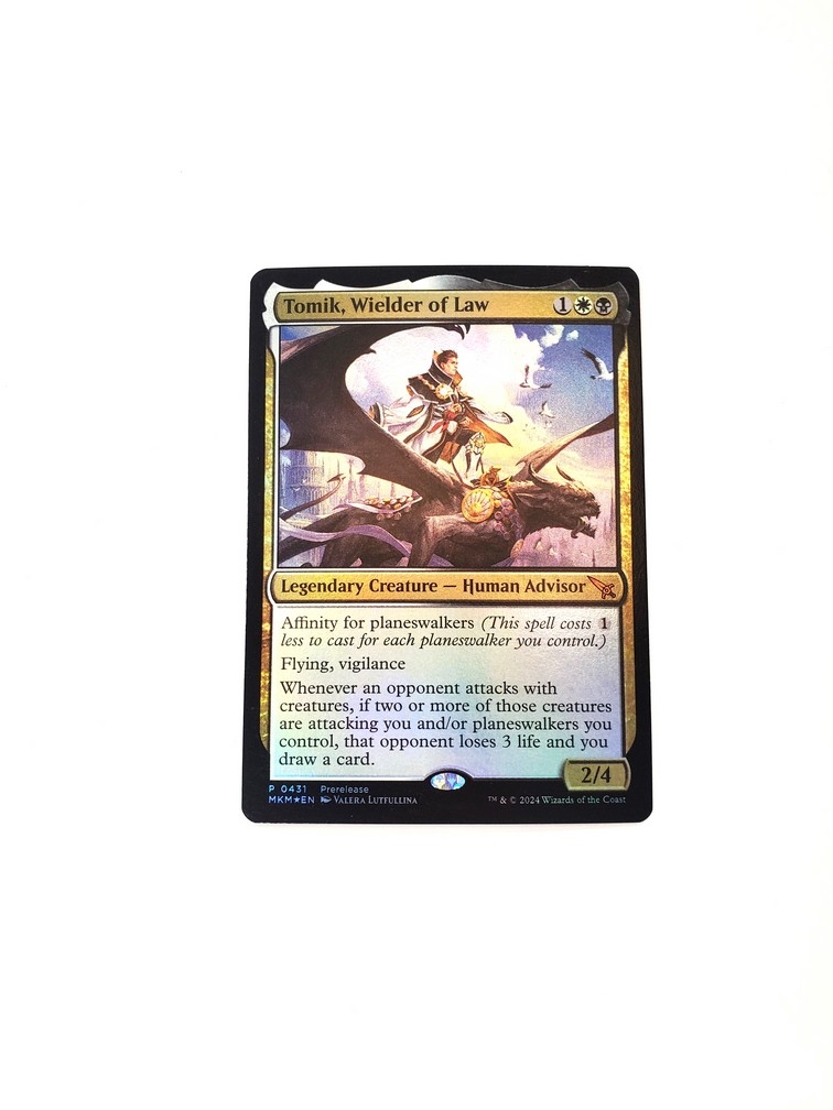Tomik, Wielder of Law (Foil)