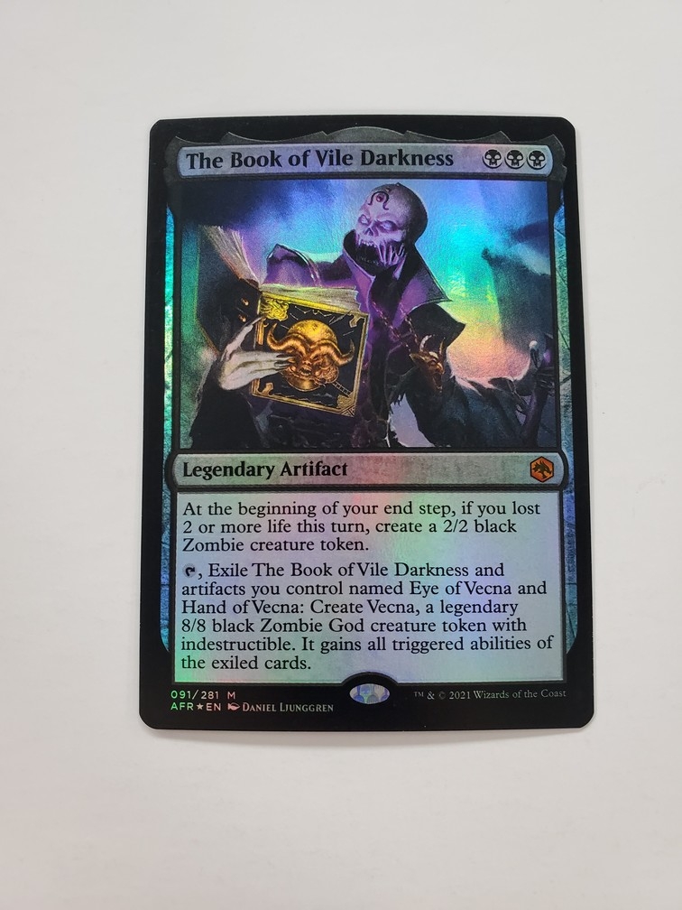 The Book of Vile Darkness (Foil)