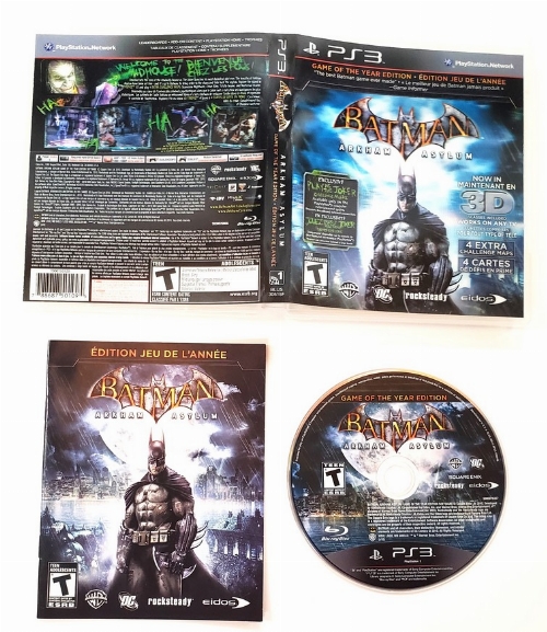 Batman: Arkham Asylum [Game of the Year Edition] (CIB)