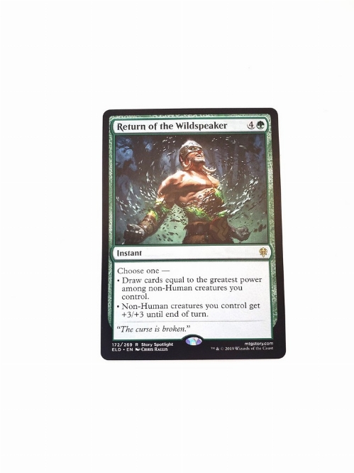 Return of the Wildspeaker