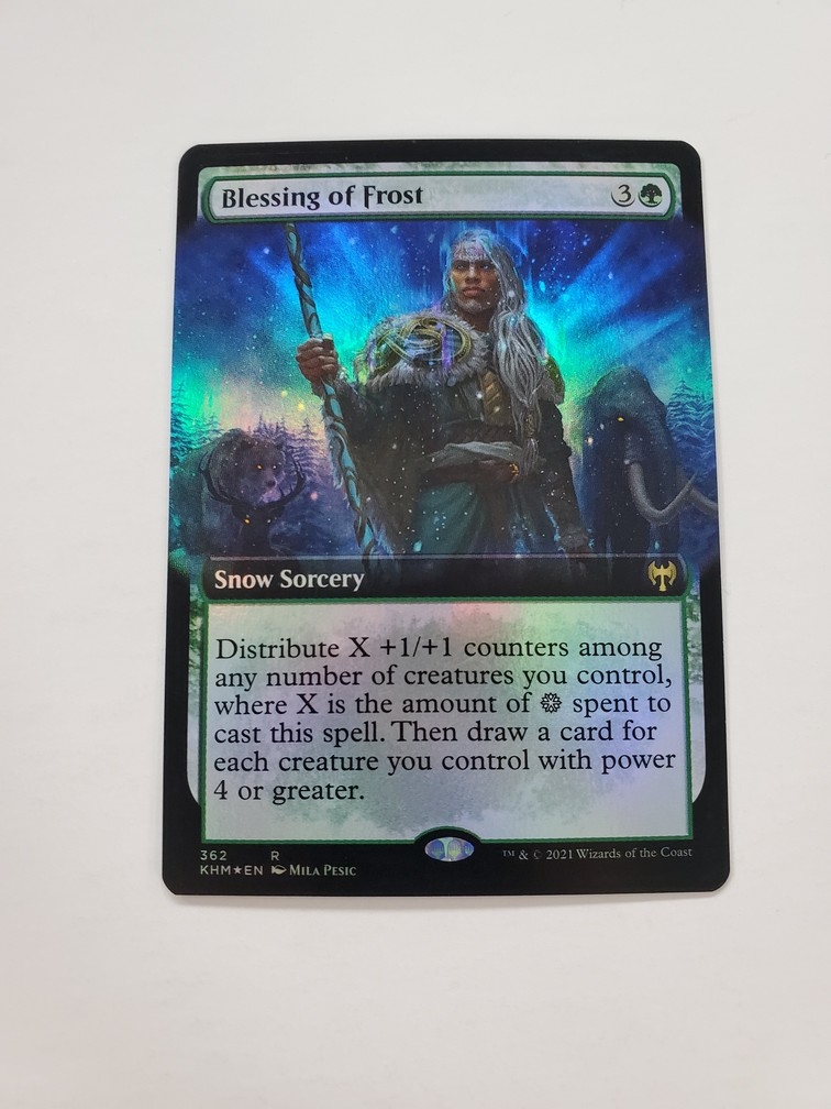 Blessing of Frost - Extended Art (Foil)