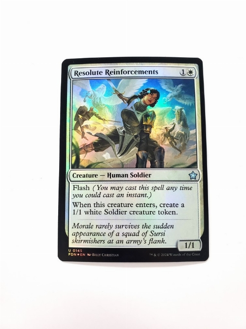 Resolute Reinforcements (Foil)