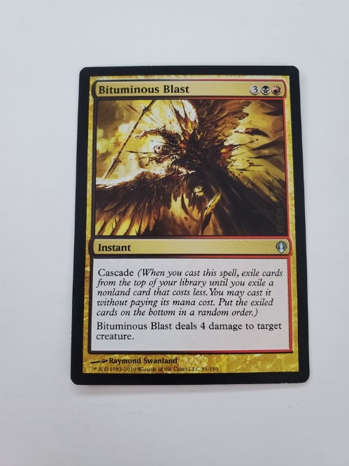 Bituminous Blast