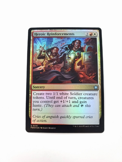 Heroic Reinforcements (Foil)