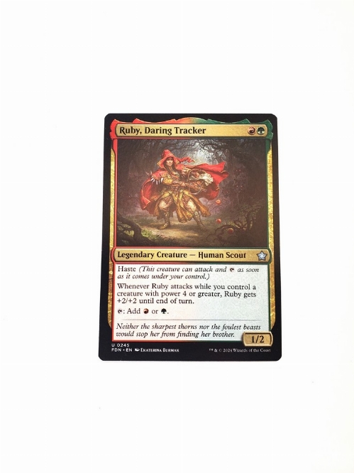 Ruby, Daring Tracker