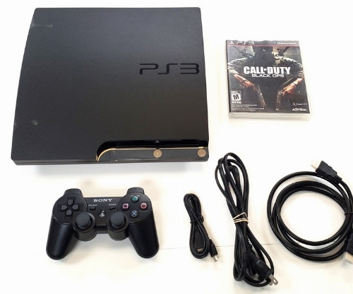 Playstation 3 Slim Black - Call of Duty: Black Ops (160GB) (Model CECH-2501A) (CB)