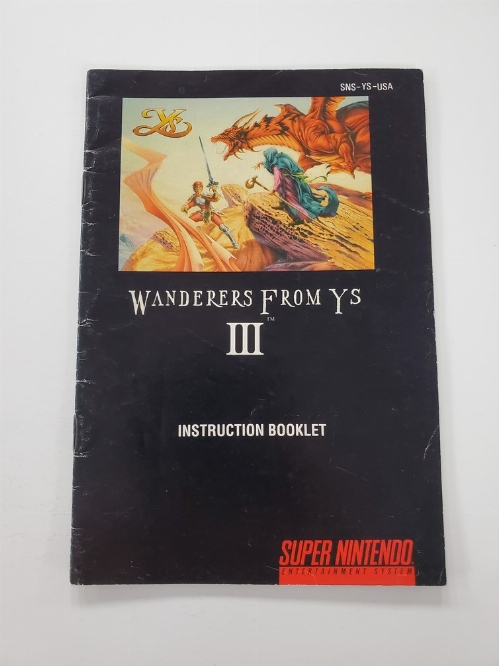 Ys III: Wanderers From Ys (I)