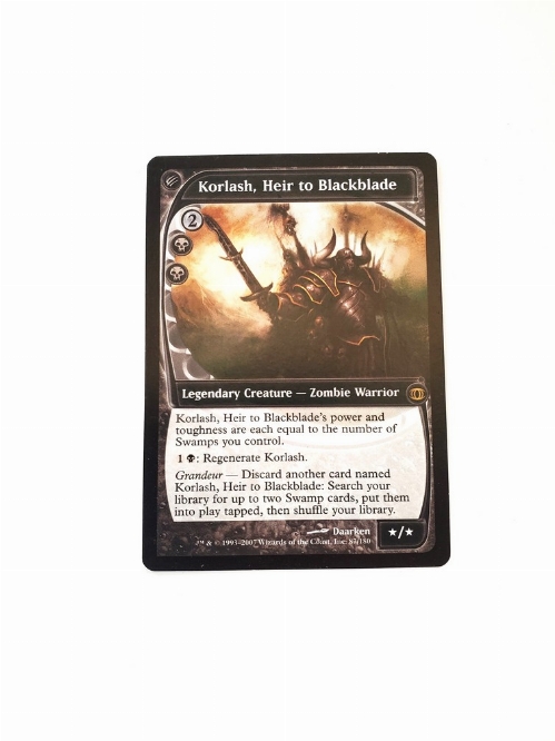 Korlash, Heir to Blackblade